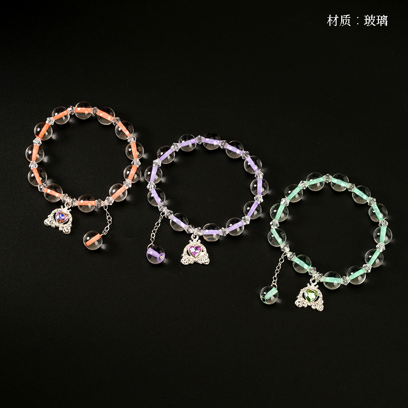 Love zircon crown bracelet