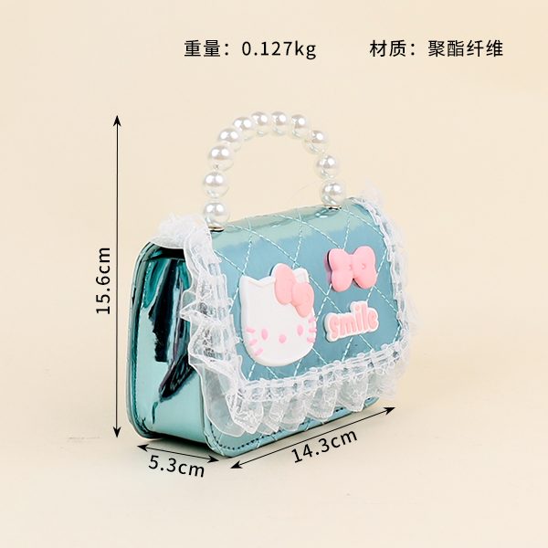 8801 Pearl Chain Shiny Tote - Ảnh 2