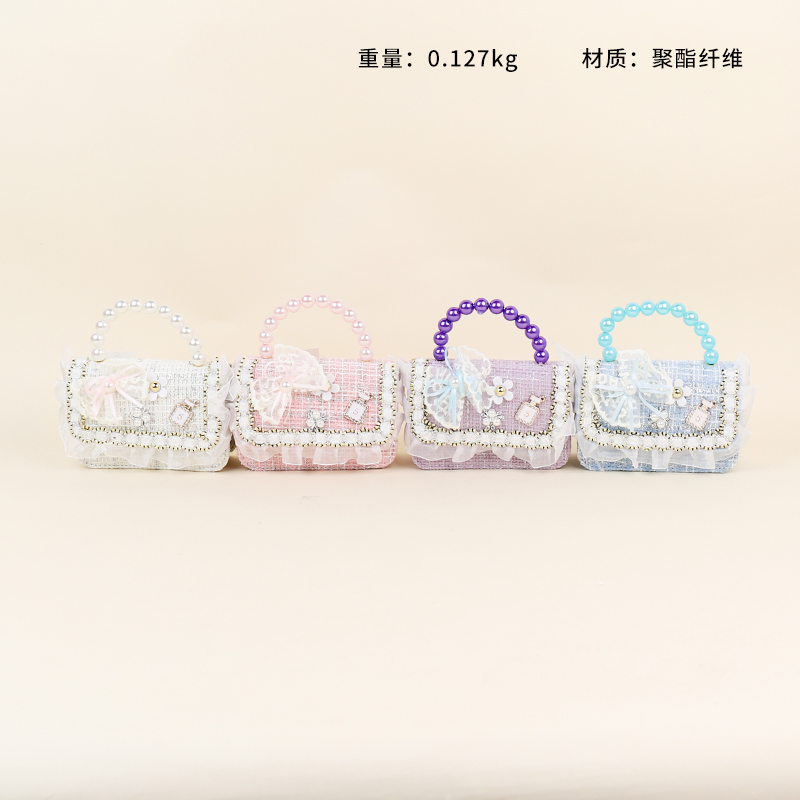 8806 Chain Bow Floret Tote