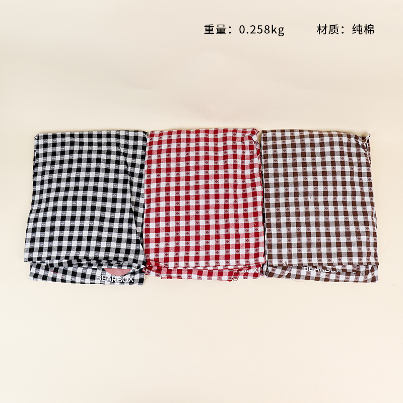 8053 cute bear cotton apron