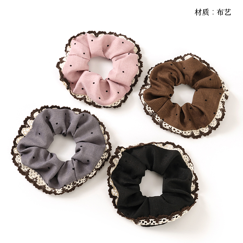 New simple little lace large intestine ring