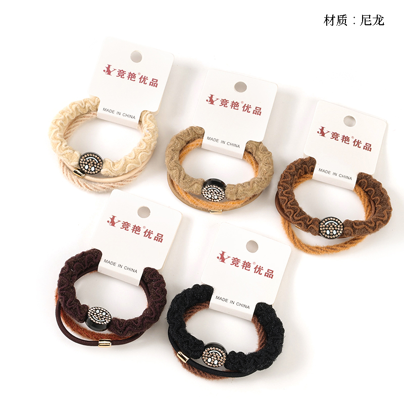 Lace full drill 3 curry color rubber bands