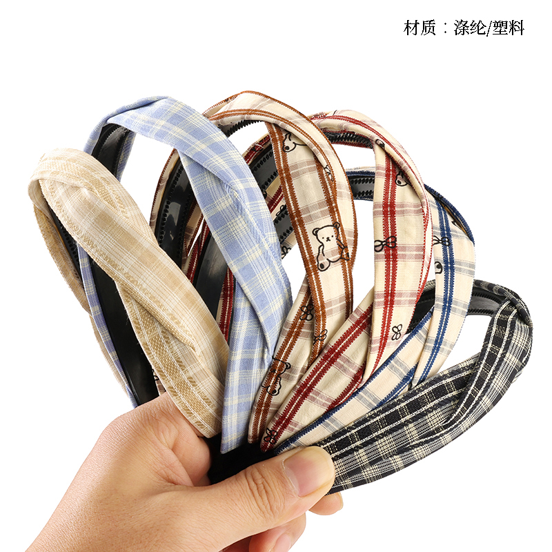 New Striped Braid Head Buckle