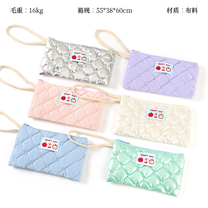 Túi đựng điện thoại di động có họa tiết bong bóng sáng màu (loại xách tay)