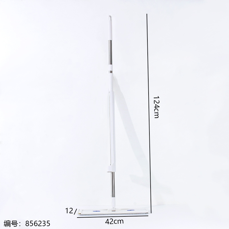 White Single Cloth Spin Mop
