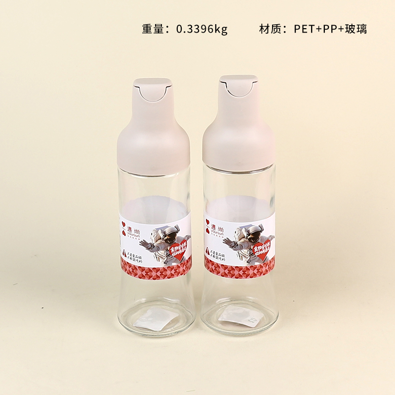 1575 automatic lid glass oil pot (500ml)