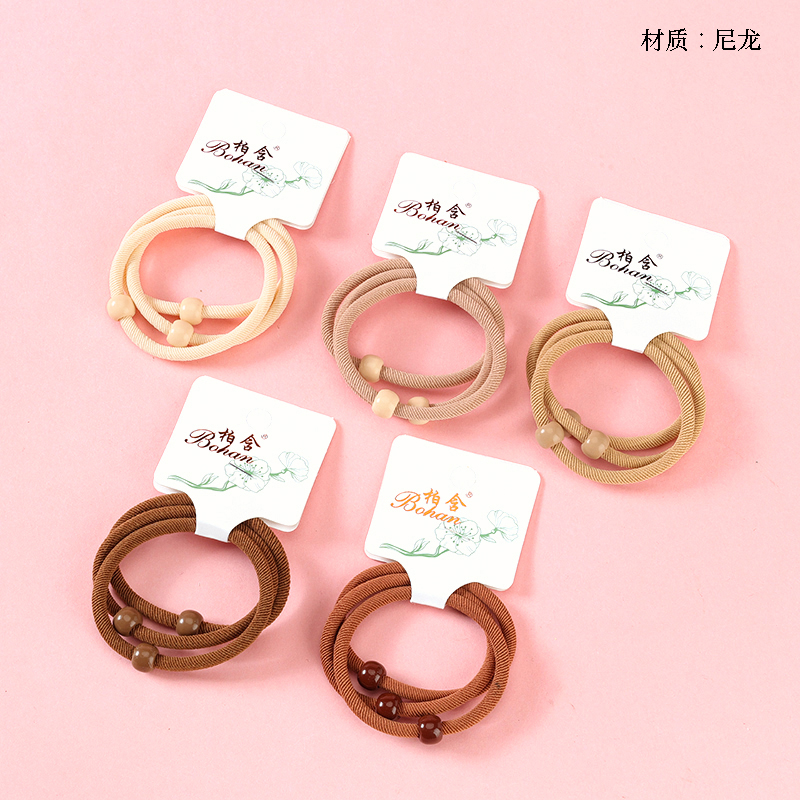 Boxed Four Curry Bead Twill Strand