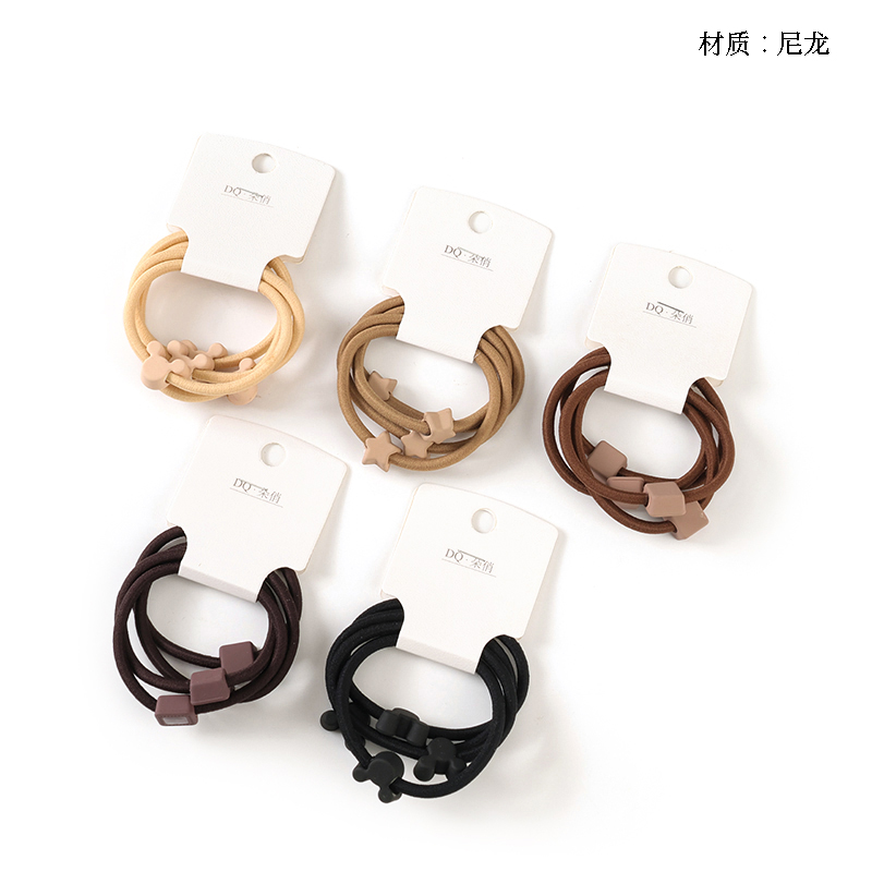 Four Curry Cartoon Accessories Rubber Tendons