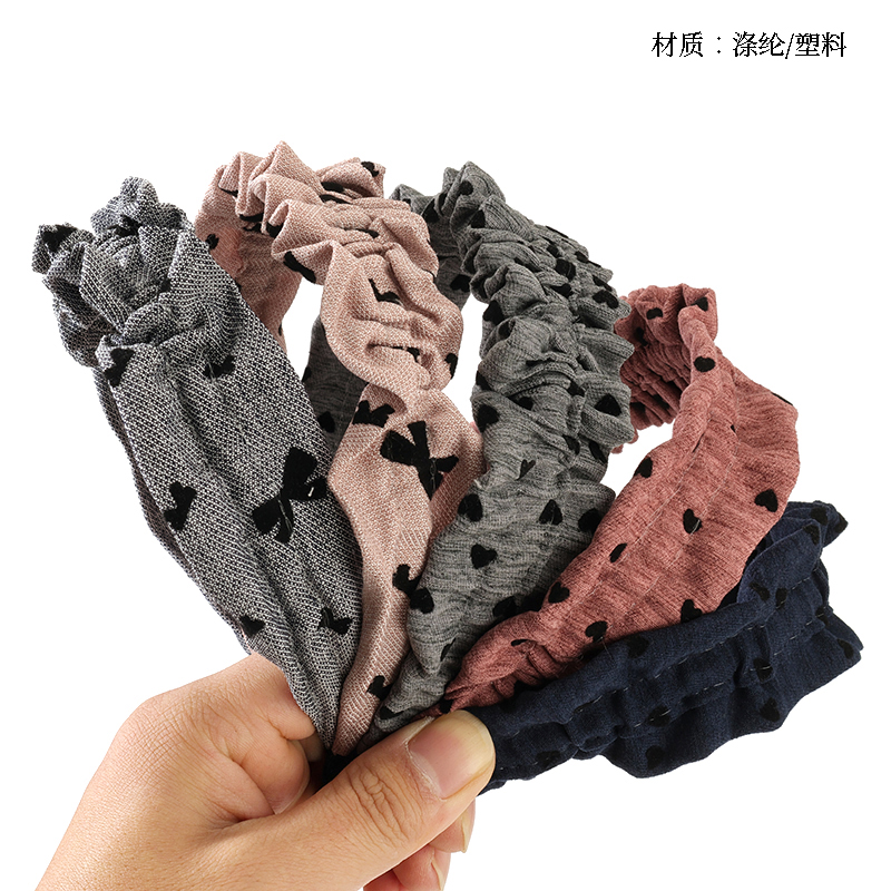 New pleated lace head buckle