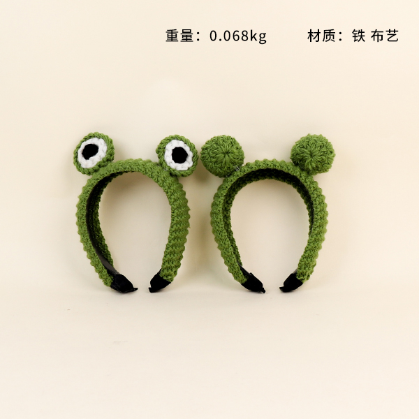 Big-eyed frog wool buckle - Image 2
