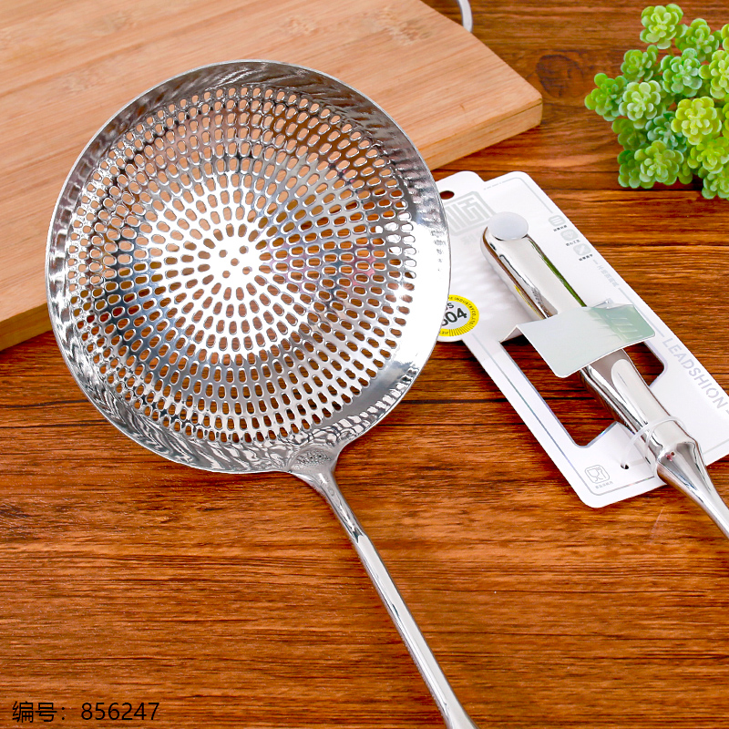 726-304 Elegant Round Head Glossy Medium Hole Strainer 1 x 12