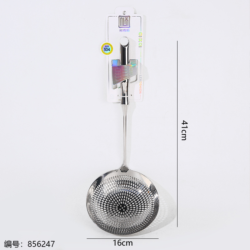 726-304 Elegant Round Head Glossy Medium Hole Strainer 1 x 12