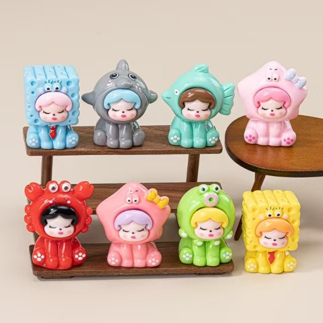 Shanghai style cartoon girl ornaments