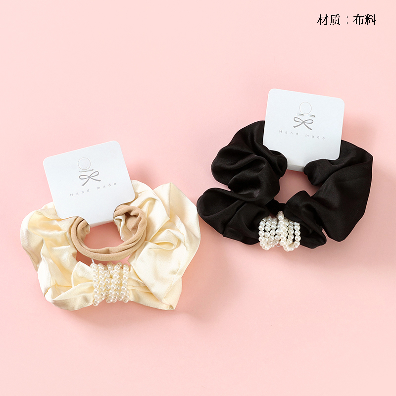 Boxed new satin pearl large intestine ring (1 1)