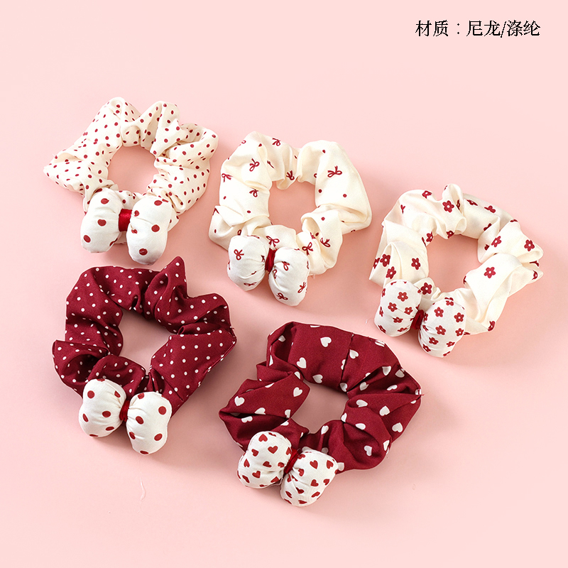 Boxed Red Polar Dot Bowtie Large Bowel Ring