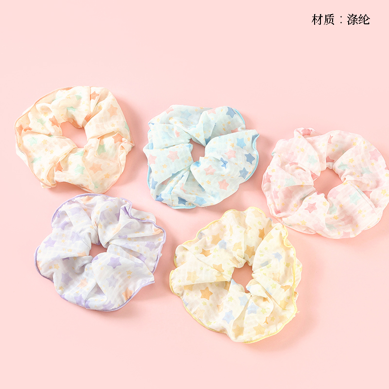 New printed overturn large intestine ring