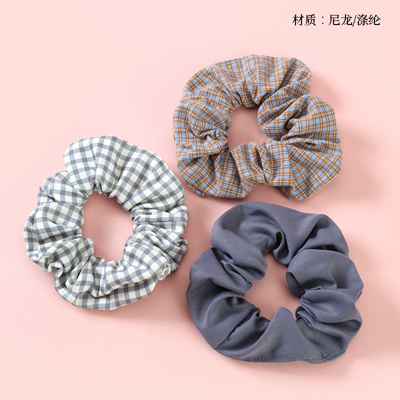 Basket Printed Check Bowel Ring