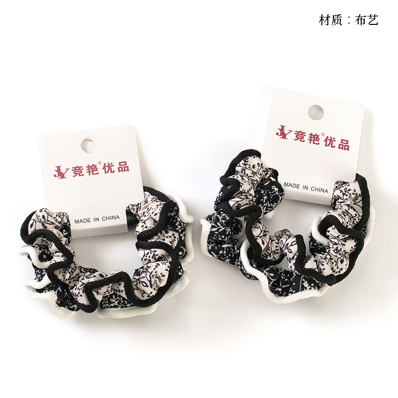 Two lock-edge floral loops