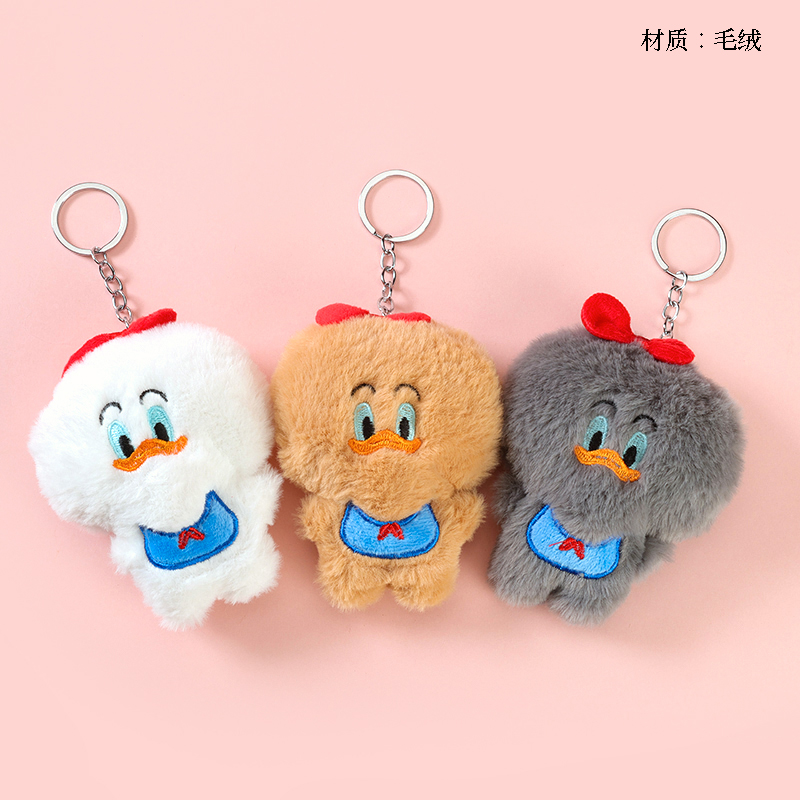 Plush Donald Duck Pendant