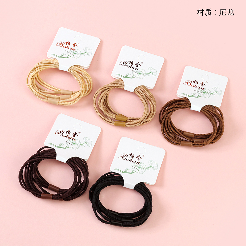 Boxed three milk curry color four-in-one rubber band
