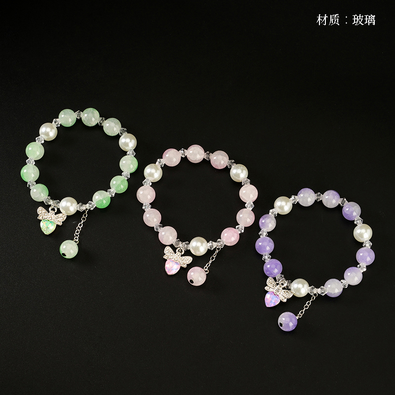 New Zircon Butterfly Pearl Bracelet