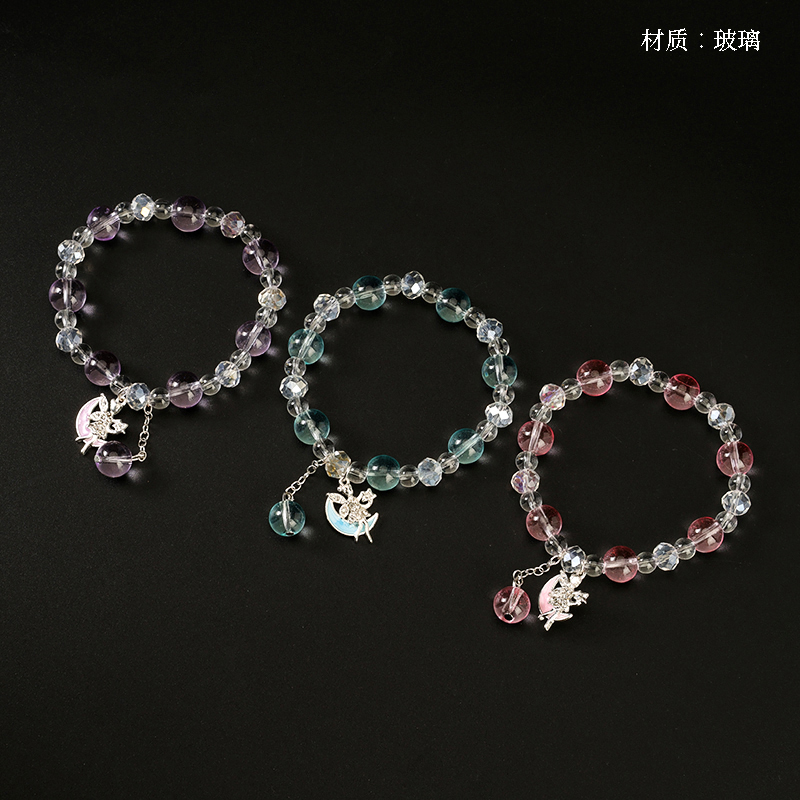 Moon Angel Crystal Bracelet