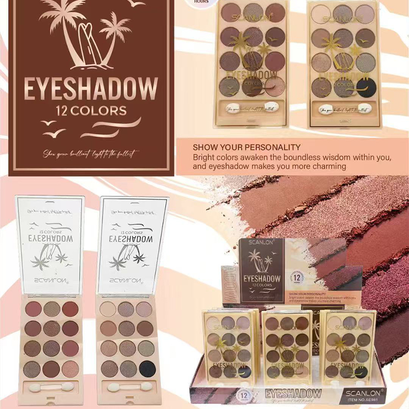 SE981 twelve color eye shadow