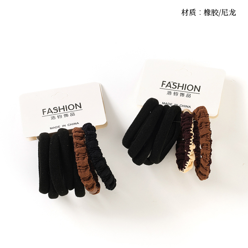 Two-color elevator rubber band