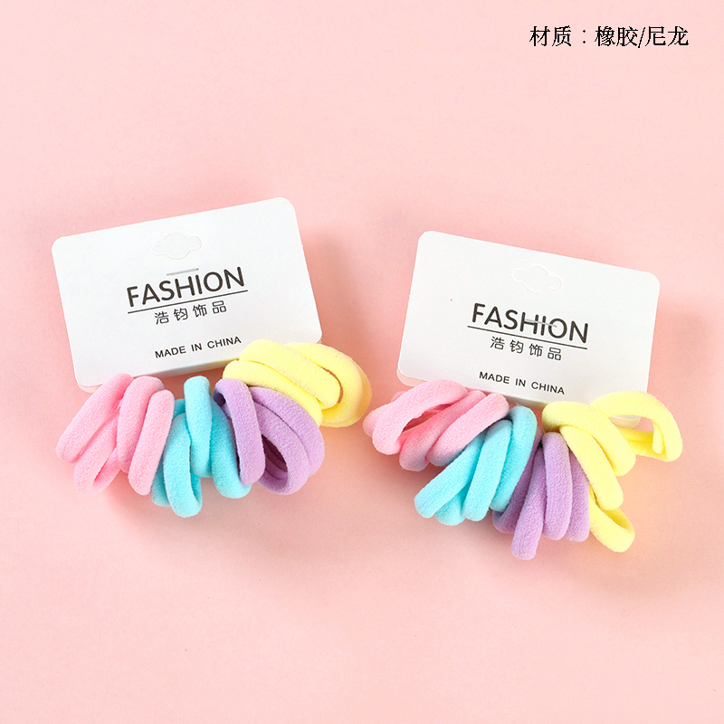 Sixteen colored elevator cotton bands (small circle)