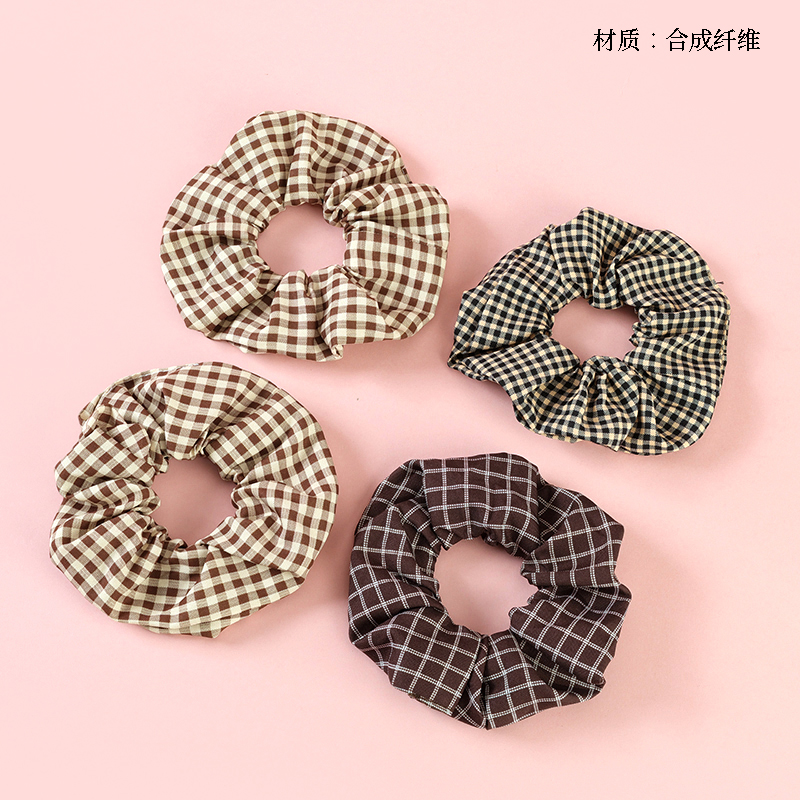 Vintage Check Large Bowel Ring