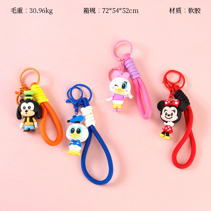 New Mickey series pendant (round rope)