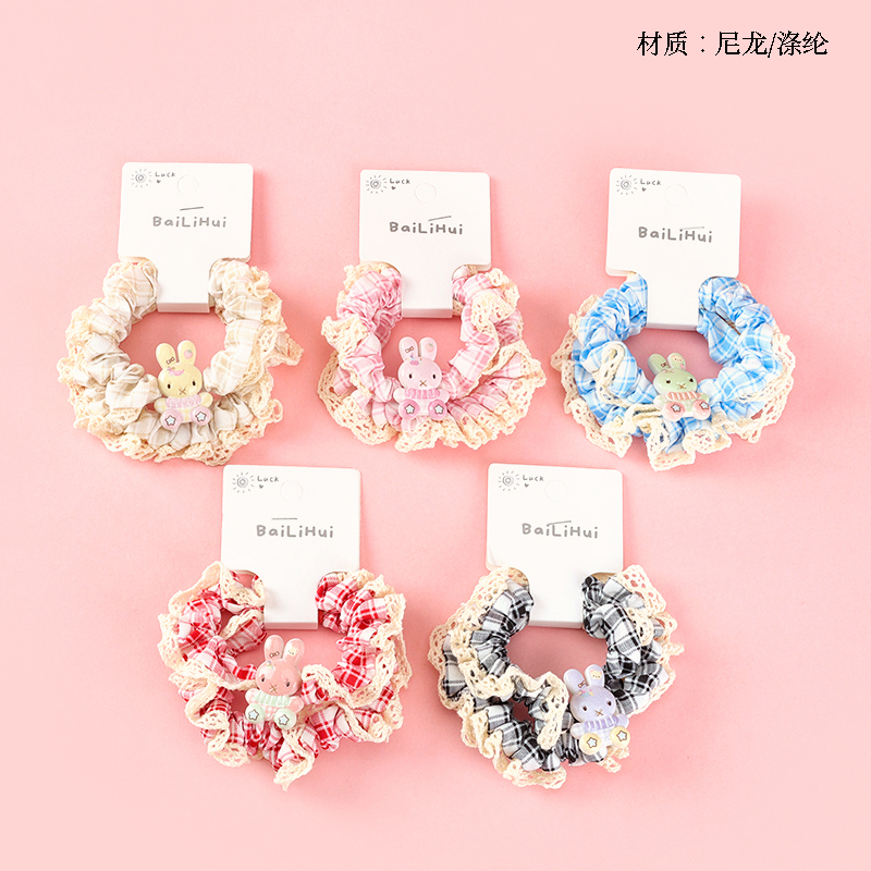 Basket Pack Two Cartoon Accessory Check Gut Ring