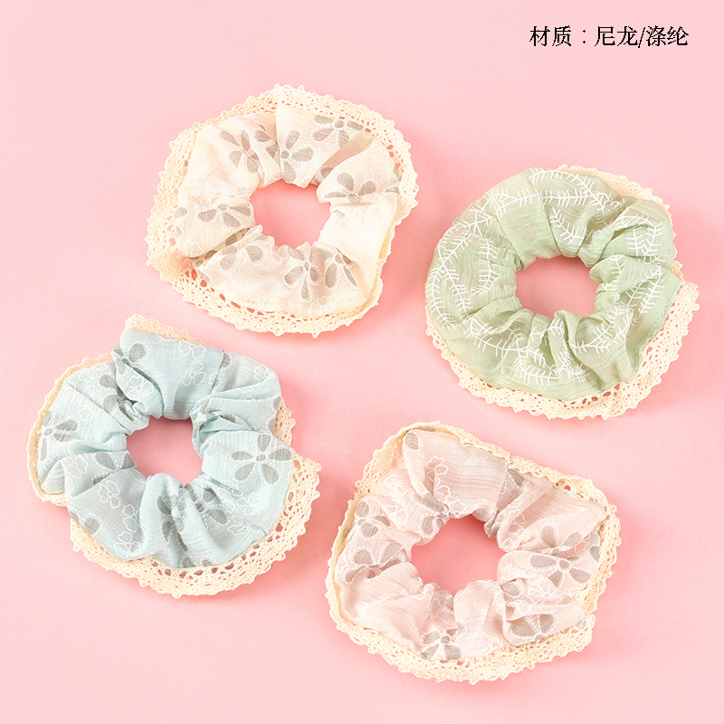 Boxed new style printed lace large intestine ring