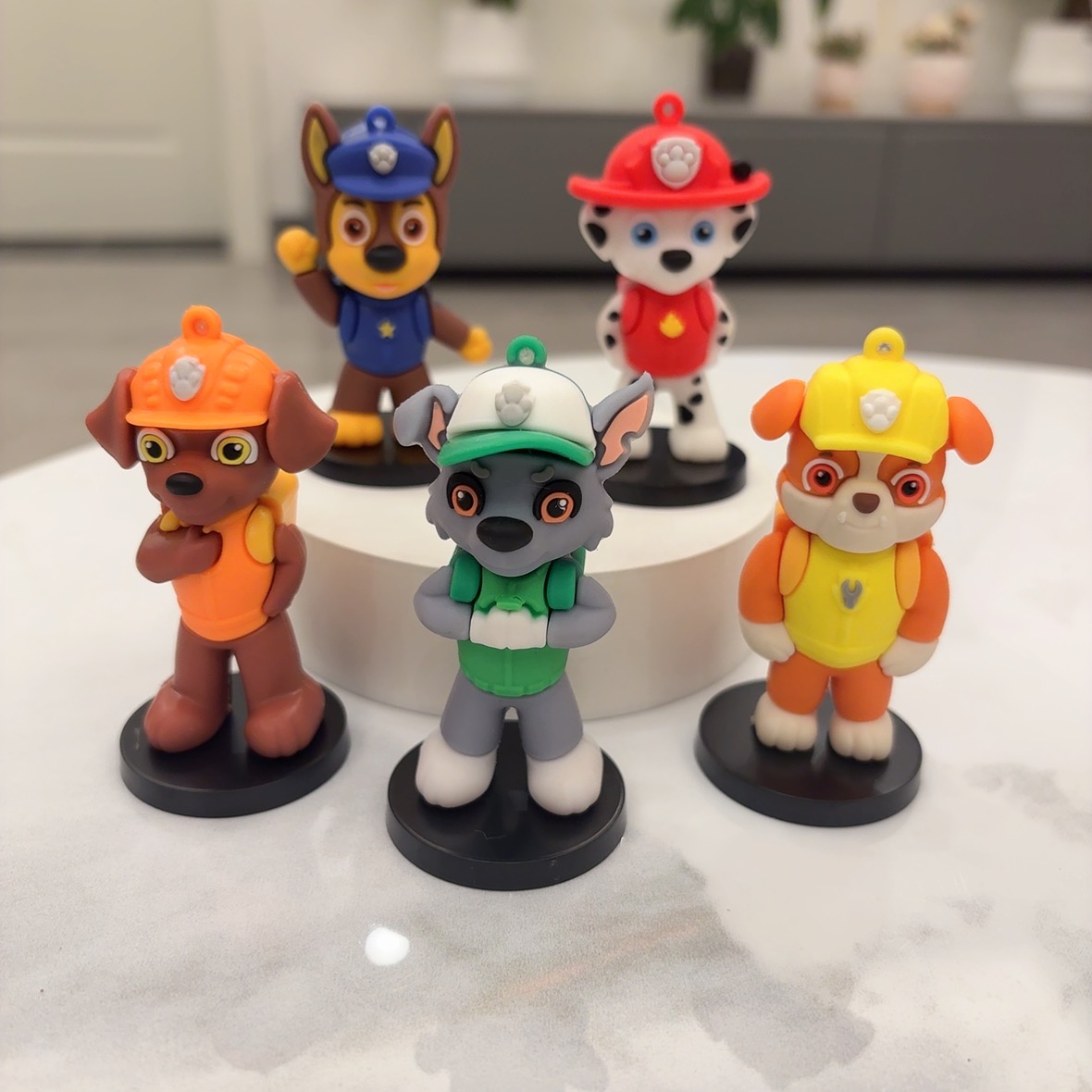 Large Cartoon Team Ornaments