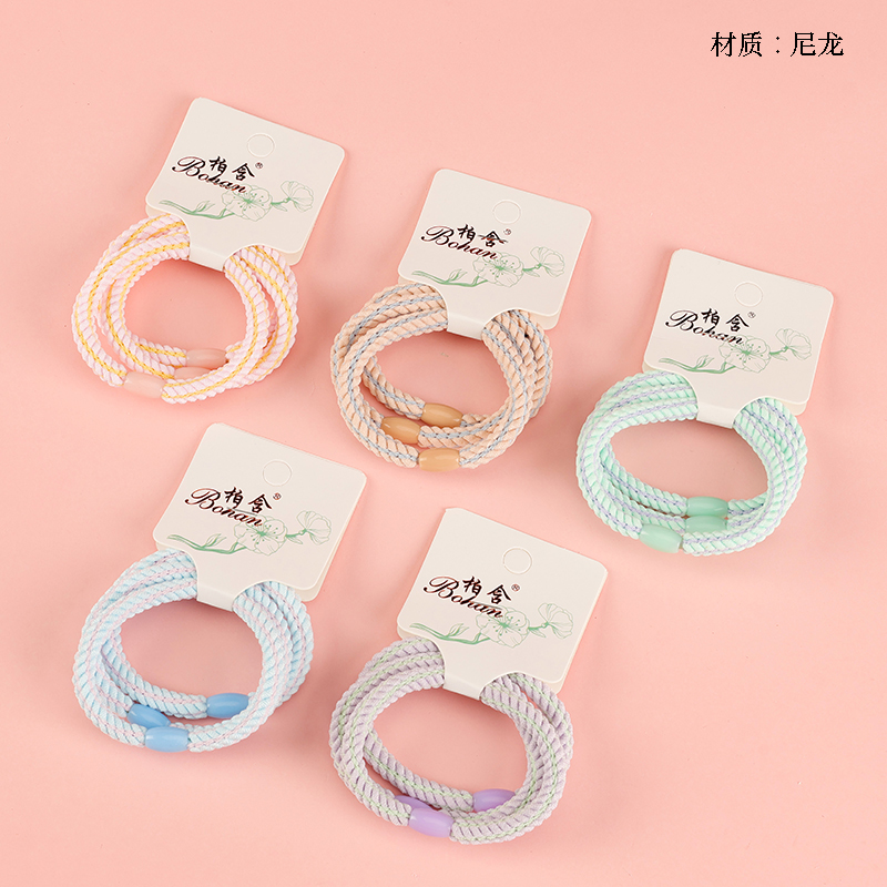 Boxed small fresh three high marbles rubber band