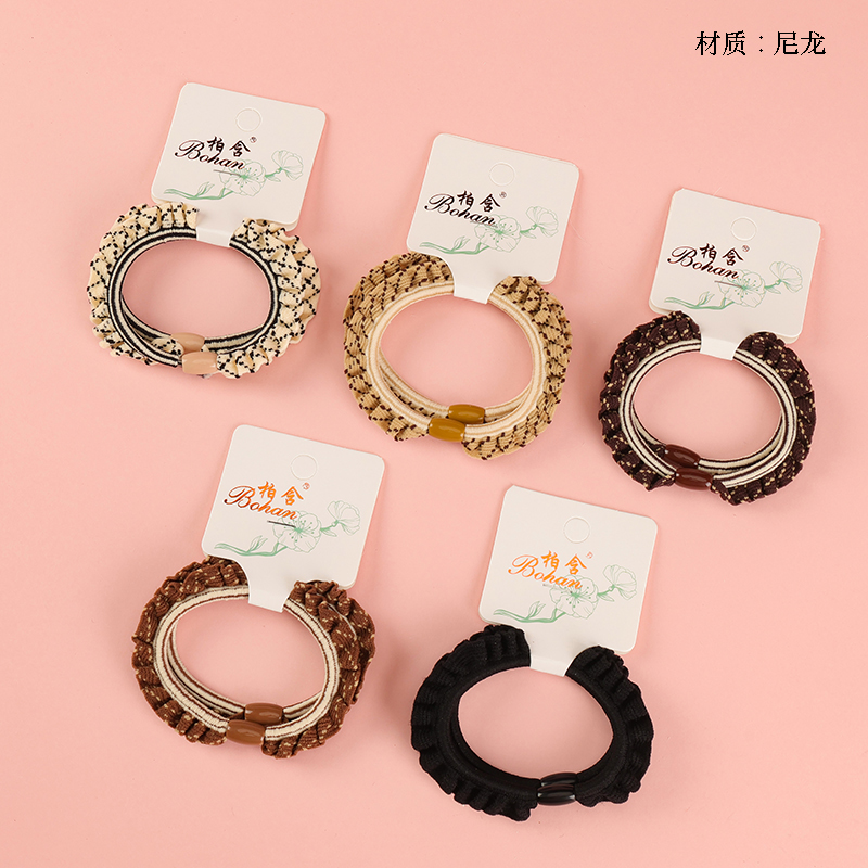 Boxed two lace curry rubber bands