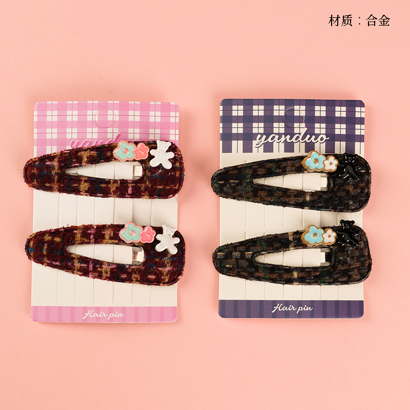 Boxed bear bow tie accessories BB clip