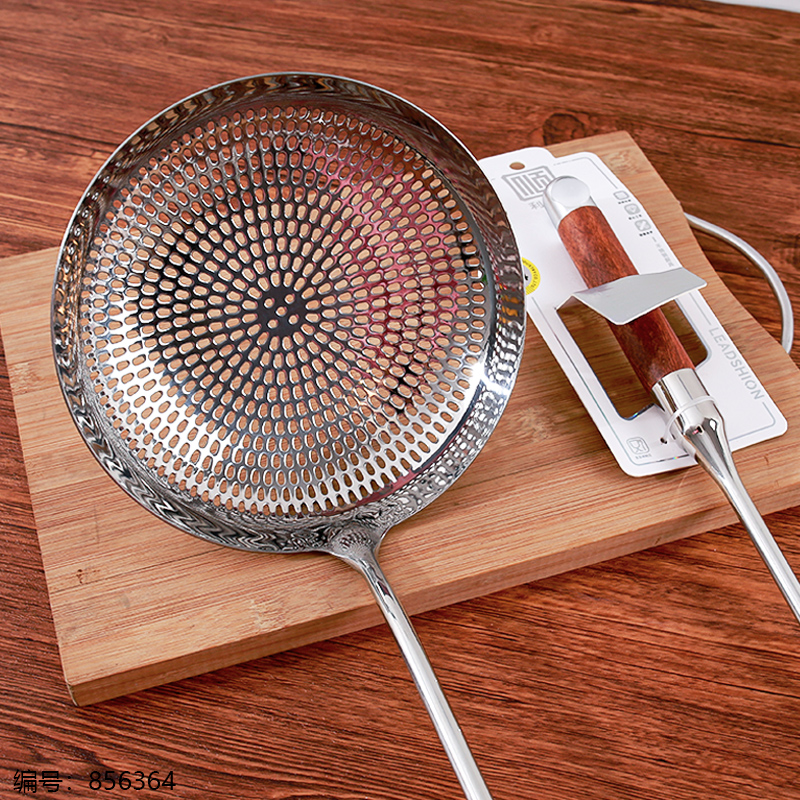 867-304 Round Head Rosewood Glossy Large Hole Strainer 1 x 12