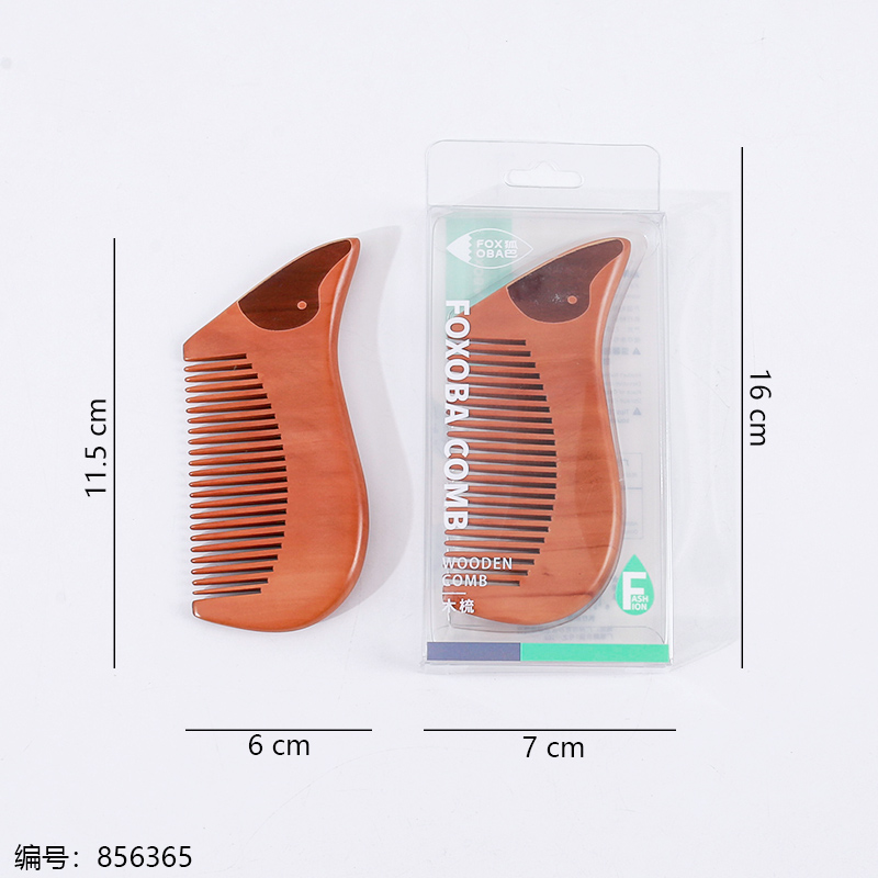 Creative Animal Wooden Comb M3003B
