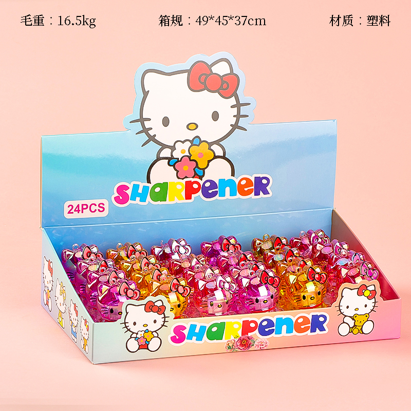 K003 Cat Colorful Printing Pencil sharpener