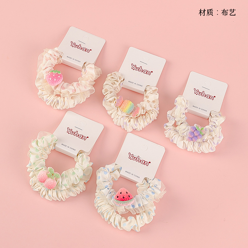 Boxed printed cartoon accessories small intestine ring (1 1)