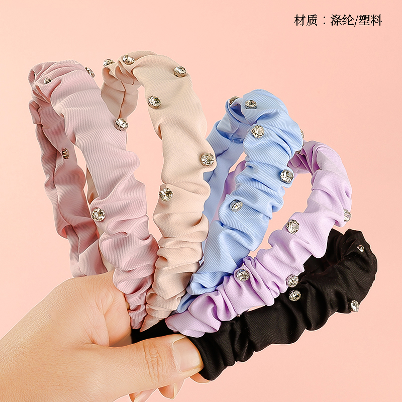 Single color nail drill fold head buckle