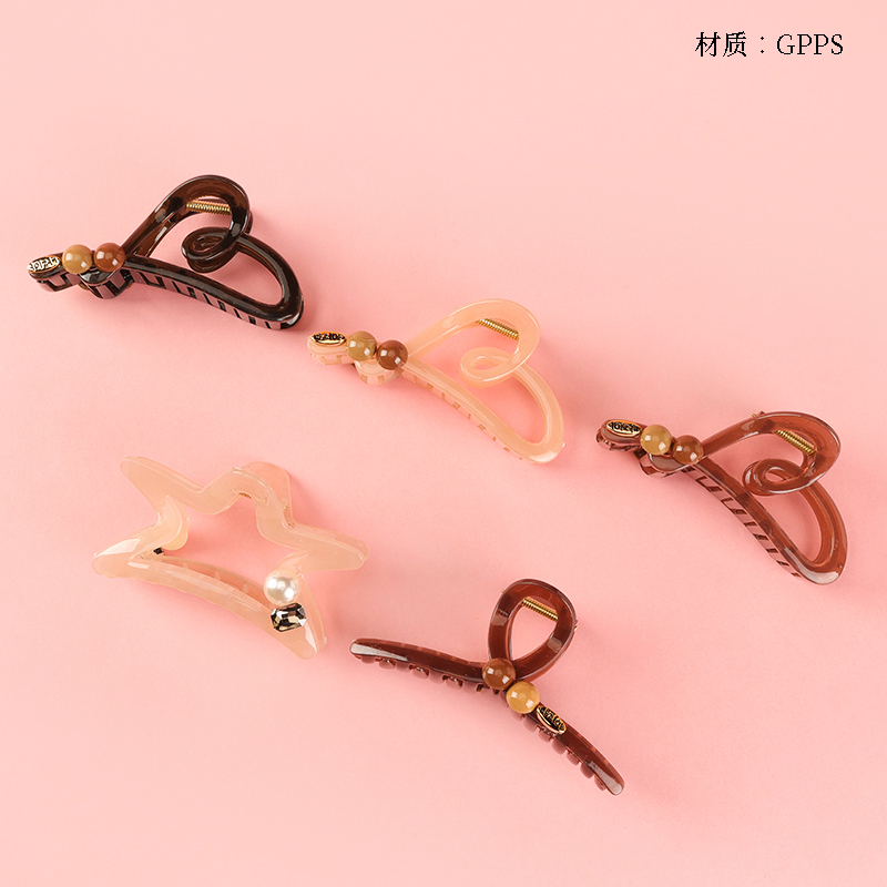 Double-sided bead accessories shape large claw (11cm -13cm)