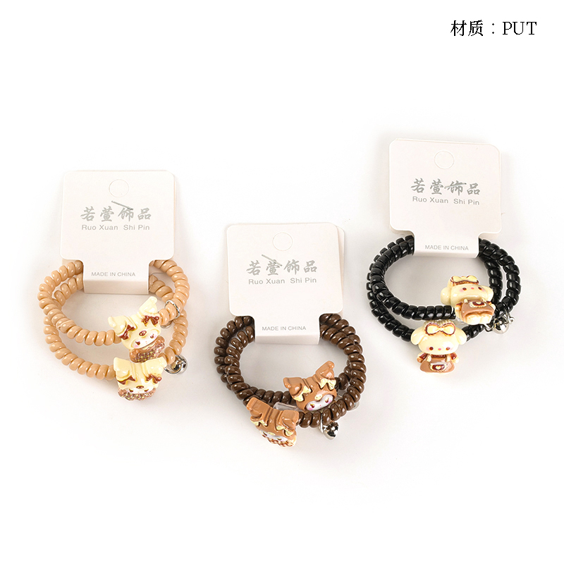 Two Curry Cartoon Accessories Telephone Line