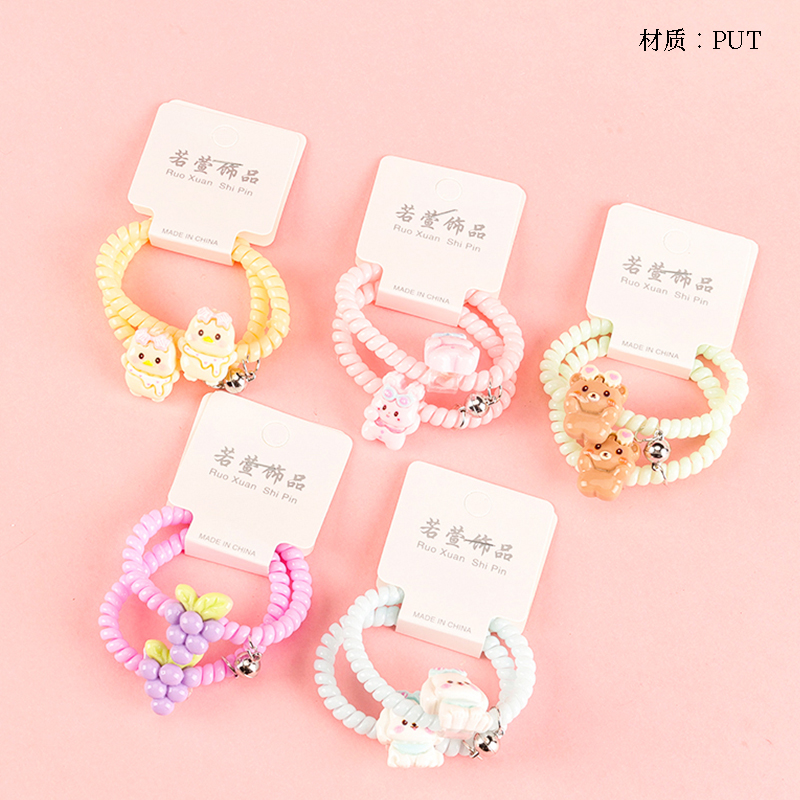 Two color cartoon accessories telephone line