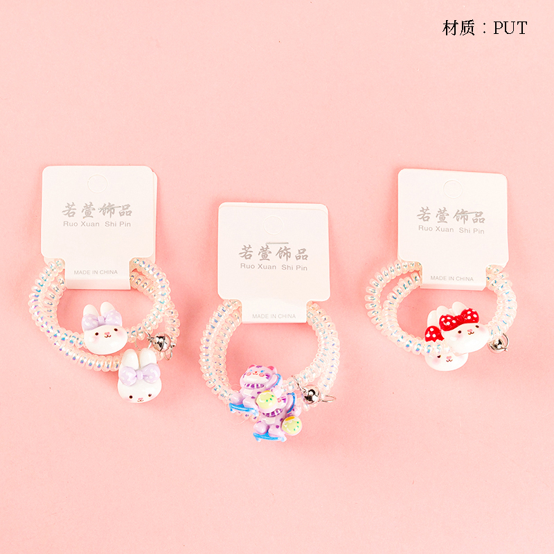 Two mermaid Ji cartoon accessories telephone line