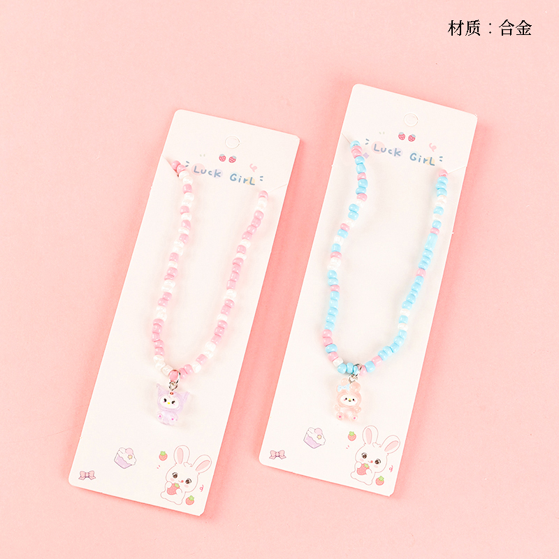Sanrio Pendant Bead Necklace