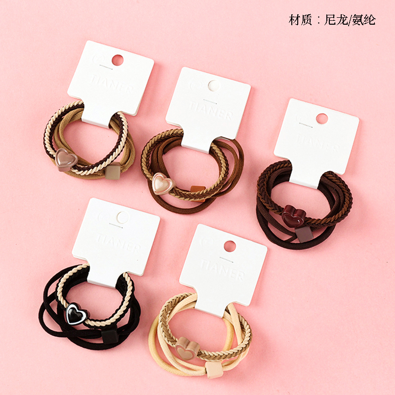 Three love accessories combination rubber band