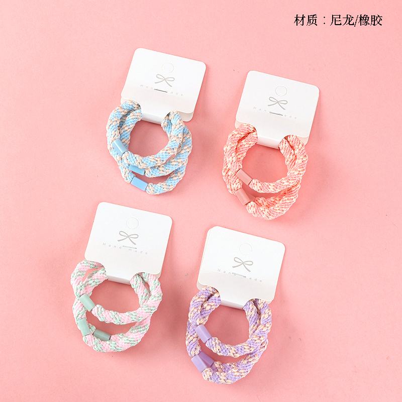 Boxed three two-color mesh bands