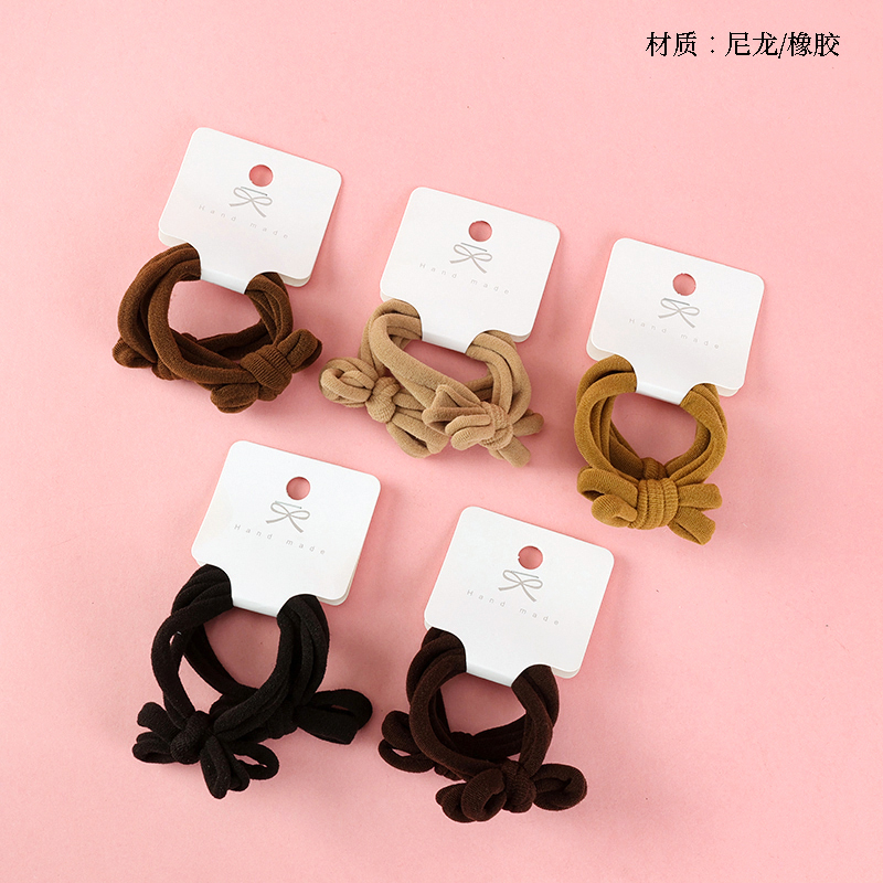 Boxed two-in-one knotted rubber bands